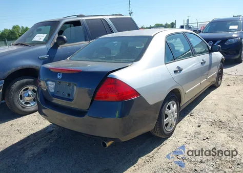2007 Honda Accord 2.4 Vp из США, поврежденный, VIN 1HGCM56187A056529